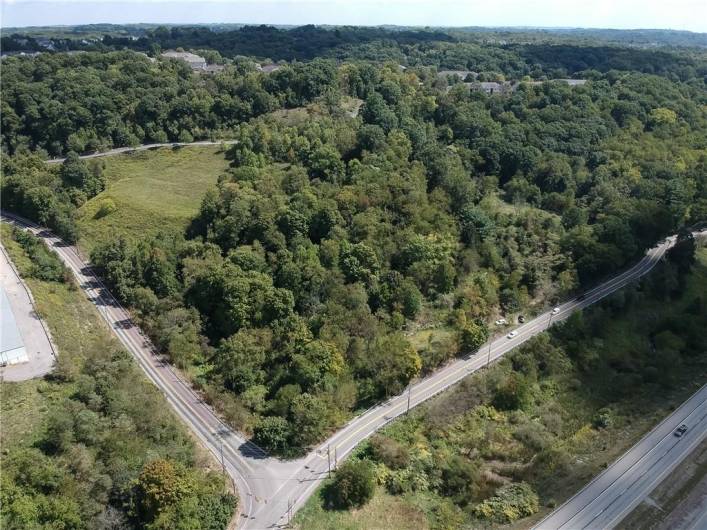 Almost 1300 feet of road frontage on Mt Nebo rd is all C-1 zoning