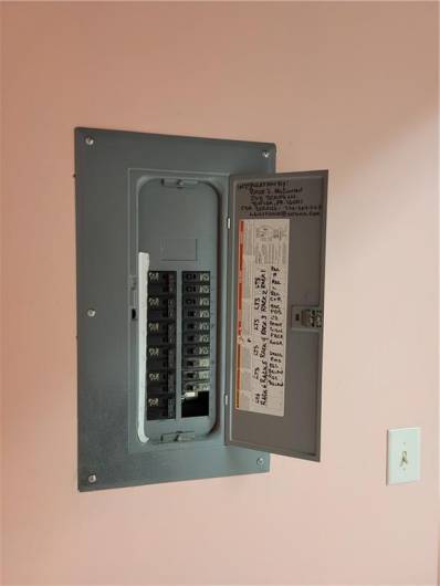 Electric Service - sub-panel.