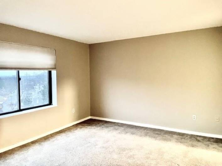 Master BR was recently painted a neutral shade.