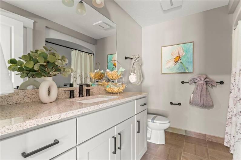 Lower Level Full Bathroom 105 Anderson Station