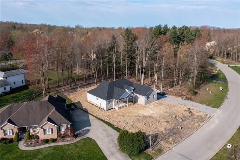 House being built on Alexander Crossing.  There are 4 lots available on Alexander Crossing, including the one next door by the Clubhouse!