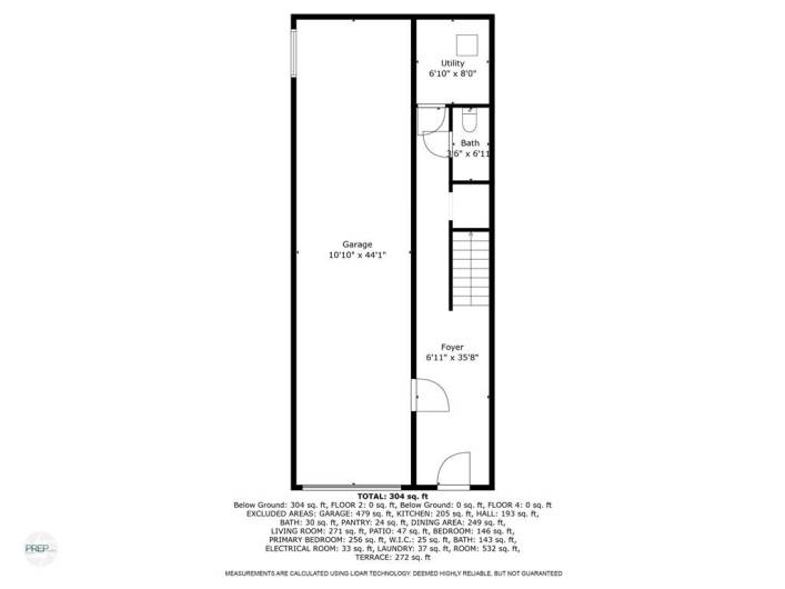 Lower Level: Two car tandem garage on the lower level! Now is the time to select your finishes!