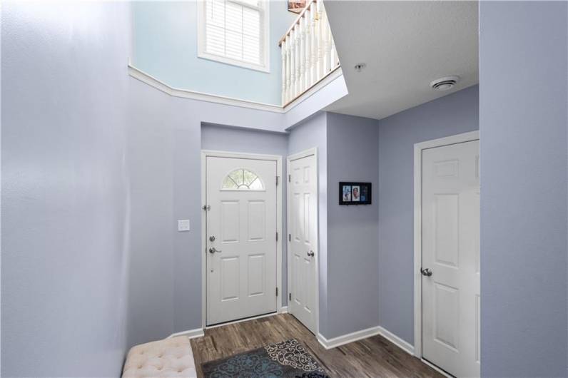 Beautiful foyer area with great light.