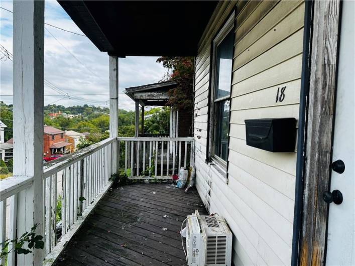 Large Covered Front Porch