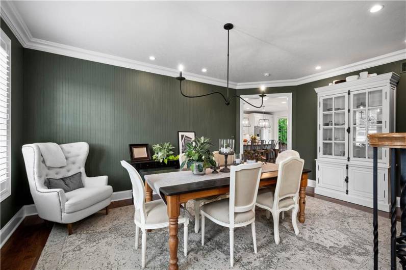 Another view of the Dining Room with easy access into the Kitchen.