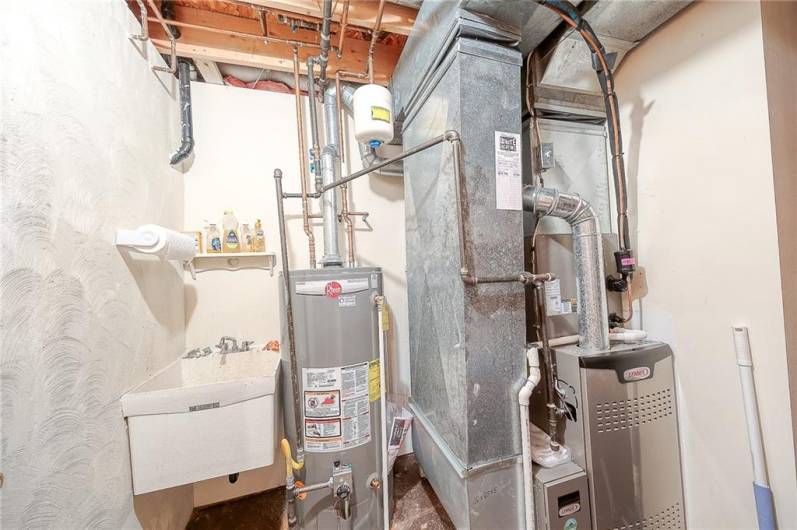 Newer furnace/air conditioning/hot water tank