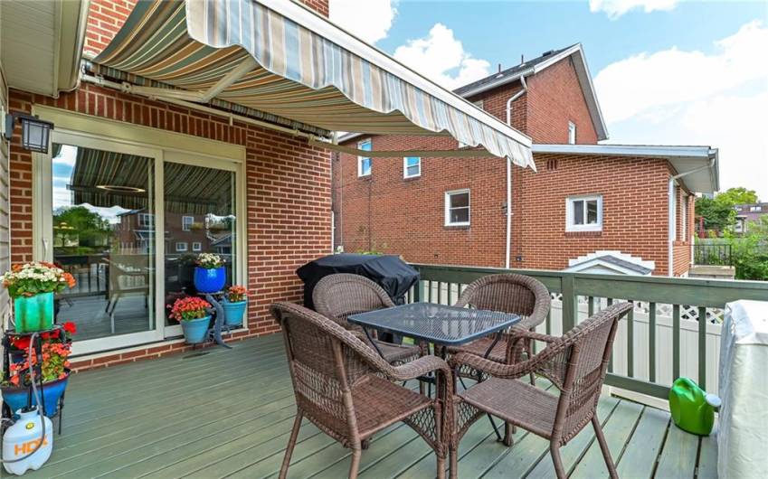 Newer Patio Doors open from the Dining Room