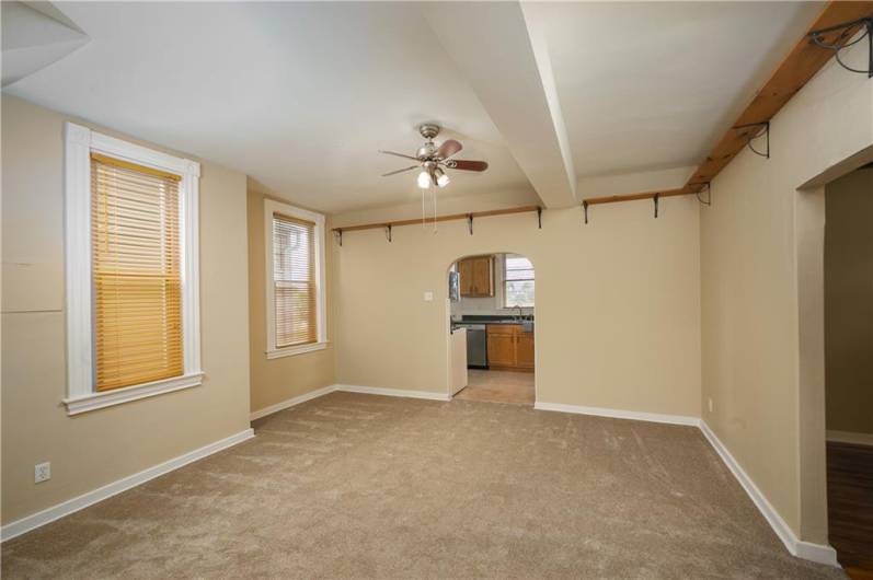 Dining area or family room