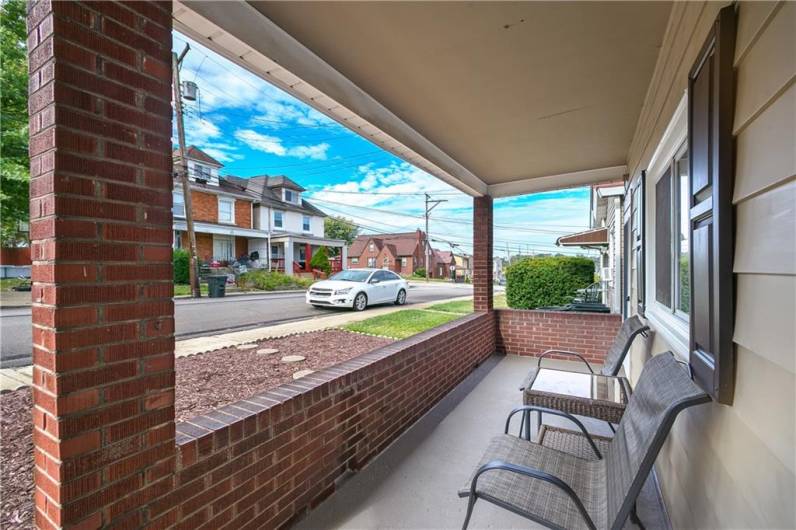 Covered Front Porch