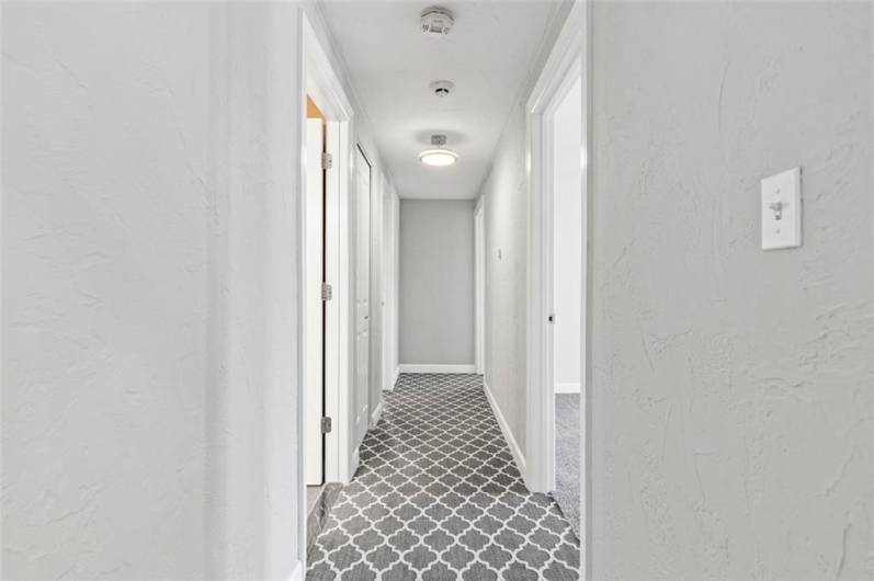 Hallway to bedrooms