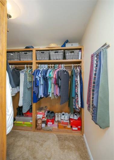 Primary bedroom closet