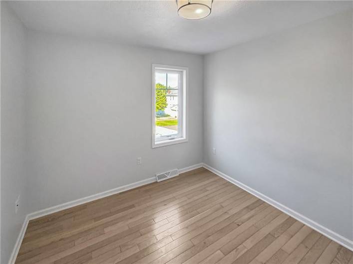 Bedroom on the first floor.