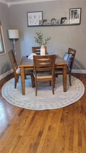 Dining Area Furnished.