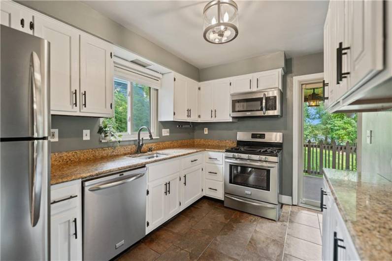 Another View of the Kitchen with Access to the Rear Decks.