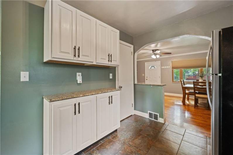 Lovely Butler Pantry area.