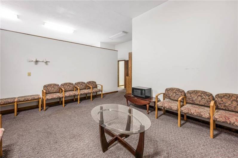Main floor office, dressing room