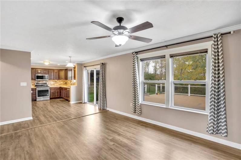 Family  Room Kitchen