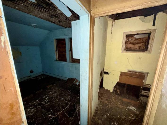 unfinished 3rd floor