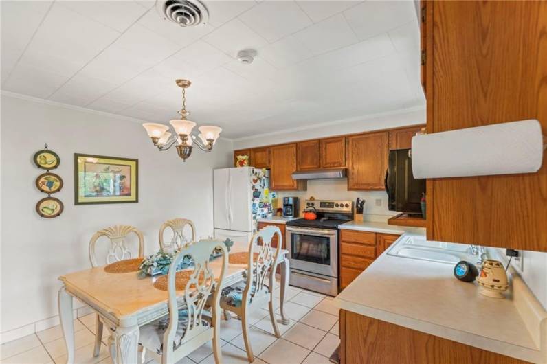 All Appliances included in Lower Level Eat-in Kitchen ideal for an In Law Suite or to be the host for those large Family Gathering requiring additional meal prep space or could possibly be converted to a Bar Area in Game Room ..... So MANY possibilities!!!