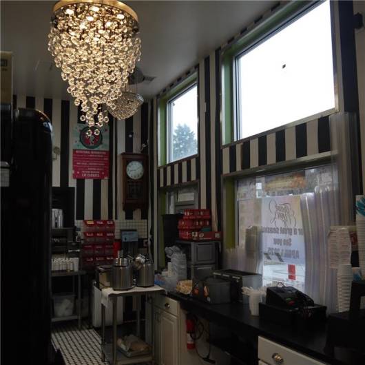 VIEW OF FRONT SERICE WINDOWS