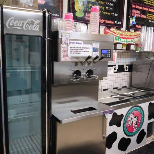 BEVERAGE COOLER AND ICE CREAM MACHINES