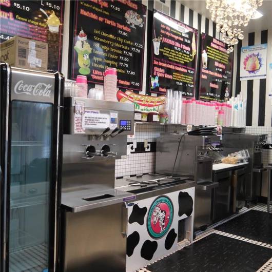 VIEW FROM COOLER TO SIDE DOOR EXIT