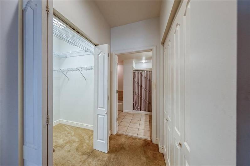 Second closet in Master