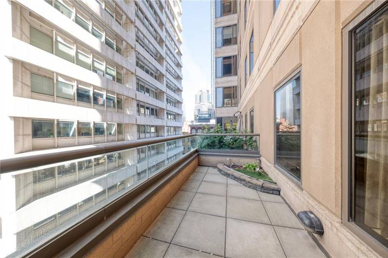 Second Patio off the bedroom!
