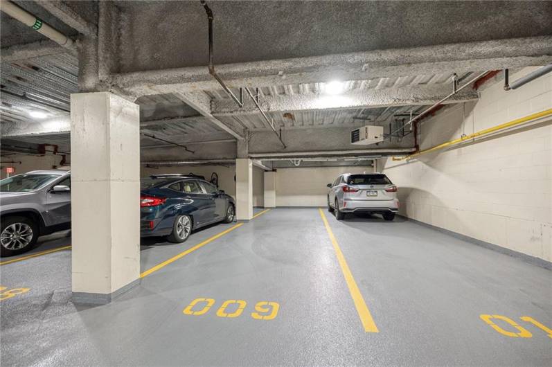 2 additional deeded parking spaces!