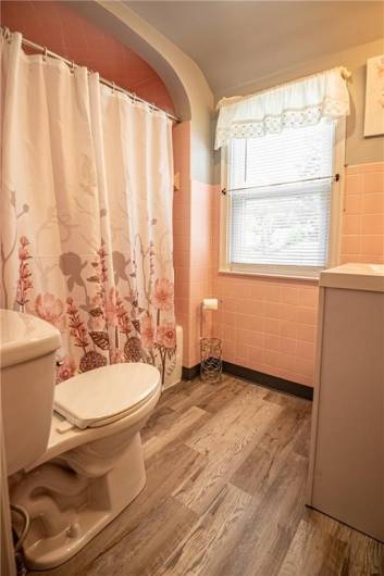 Full Bathroom, newer flooring, fixtures