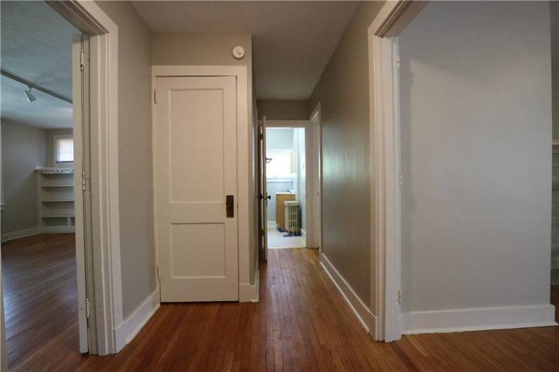 Entrance Looking Into Living Room