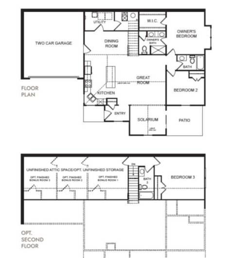 Builder Floor Plan