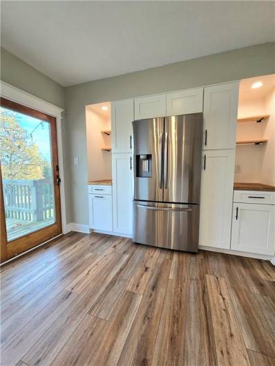 Fridge Side of Kitchen View