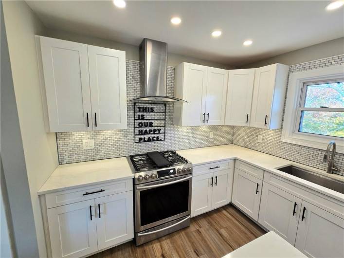 Stove/Sink Kitchen View