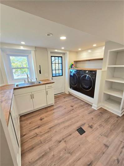 Laundry Room / Back Door