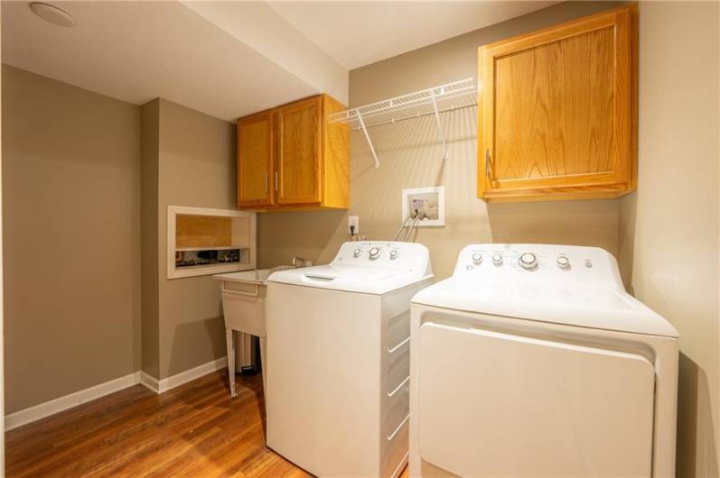 Spacious Laundry Area