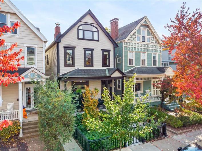 Beautifully landscaped front yard. Plenty of new items in this house- outside and inside. New windows, new roof!