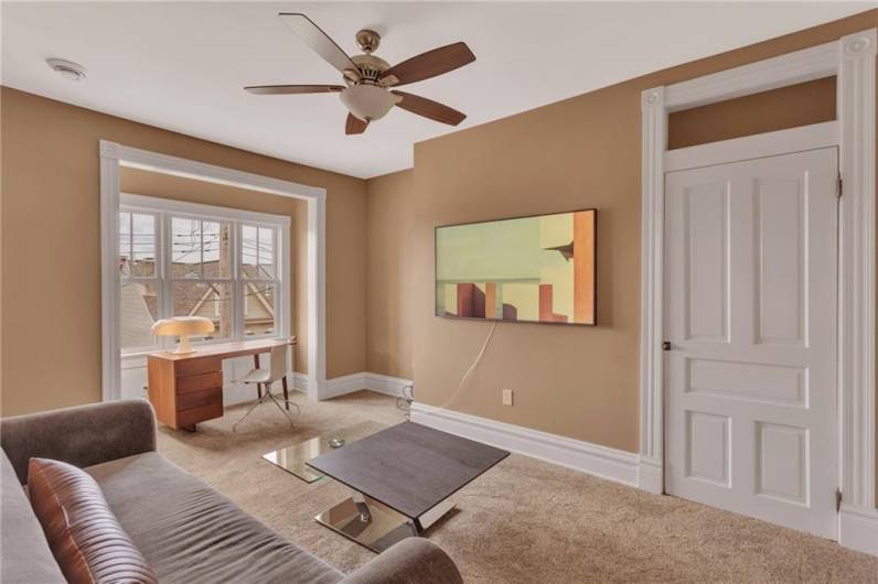 Second Bedroom with sweeping views of the city.