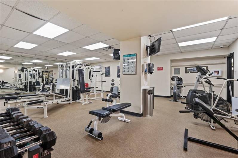 Get in shape with ease in your own building.