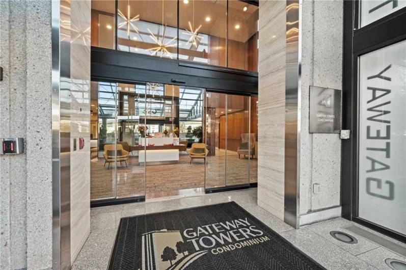 Welcome home to state of the art highrise easy living!
