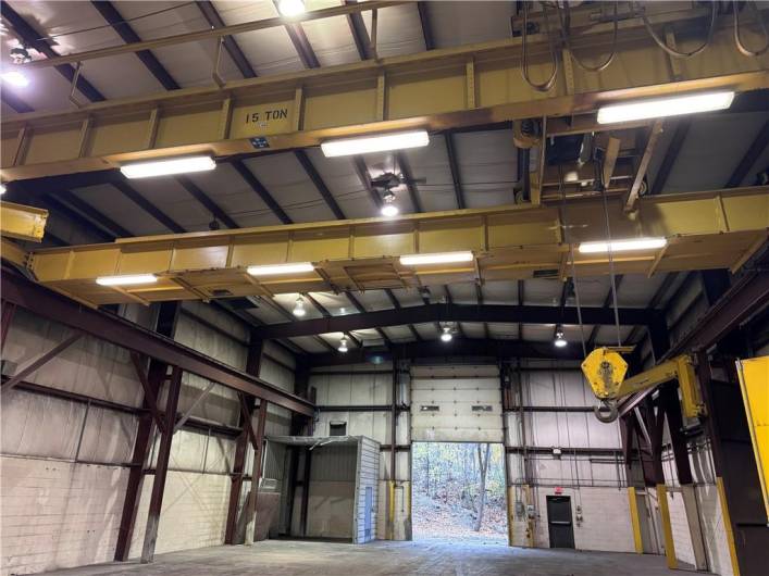 15 ton overhead crane