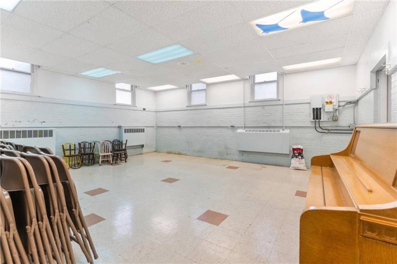 Piano included.