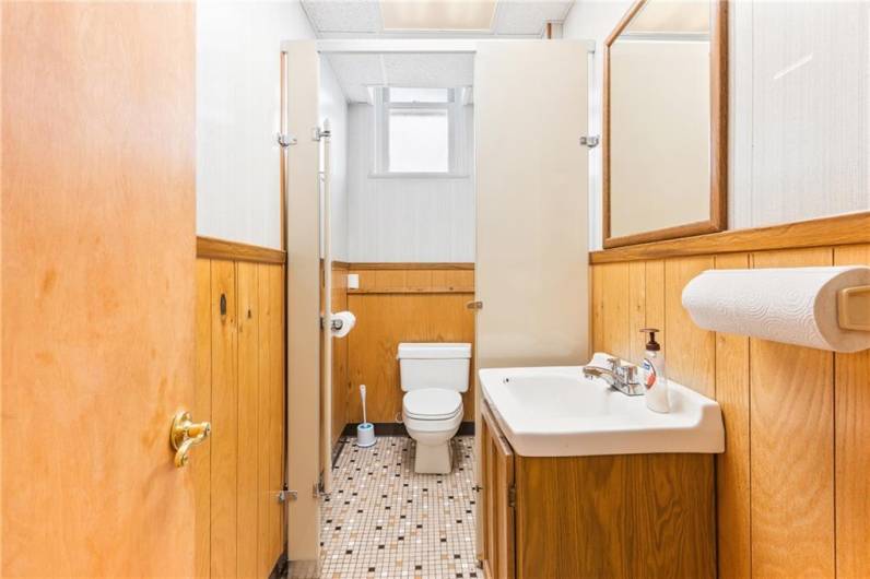 2nd bathroom - location basement.