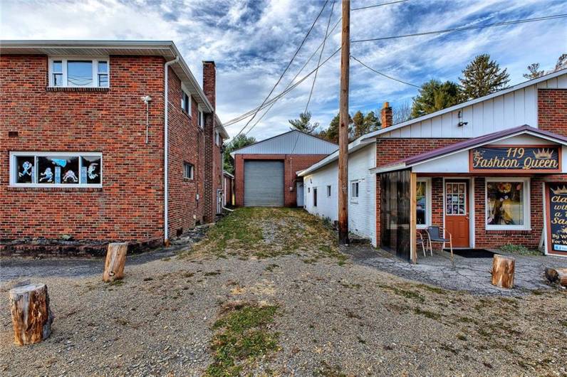 Area between Building 1 and 2, building 3 is in the middle back-Garage - 40 x 60