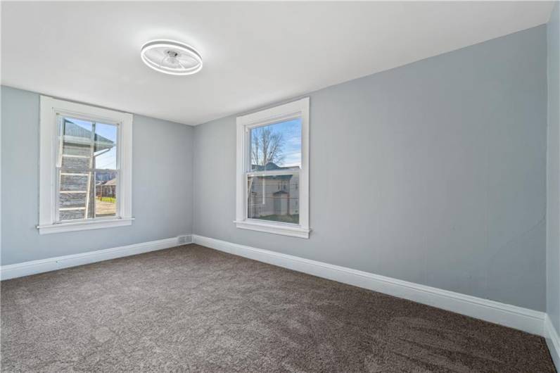 Unit 3 Living Room w/ New Carpet