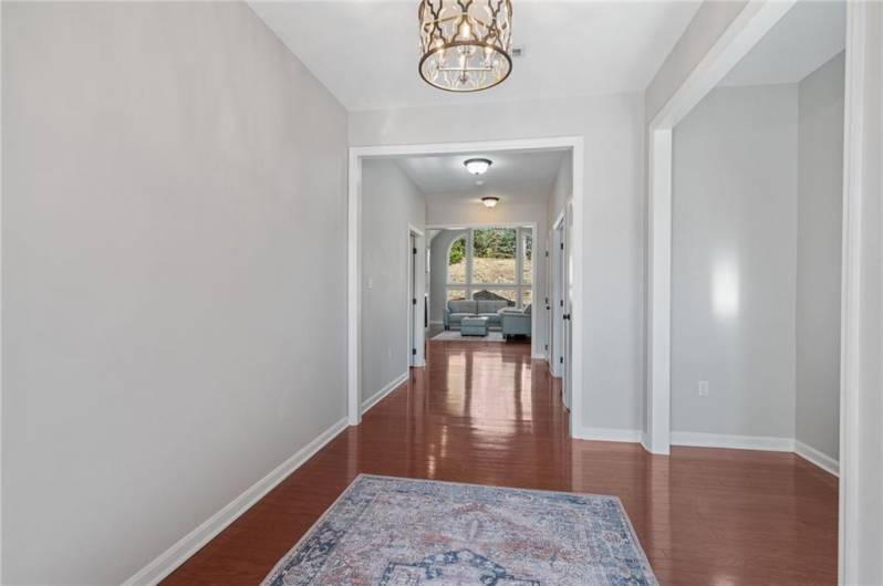 Front Entry looking through to Living Room