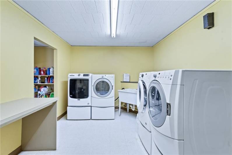 2nd floor common laundry