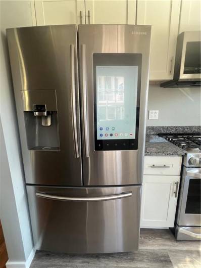 Touch Screen Refrigerator.