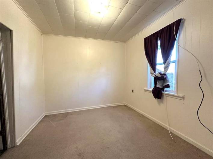 Bedroom located in lower level