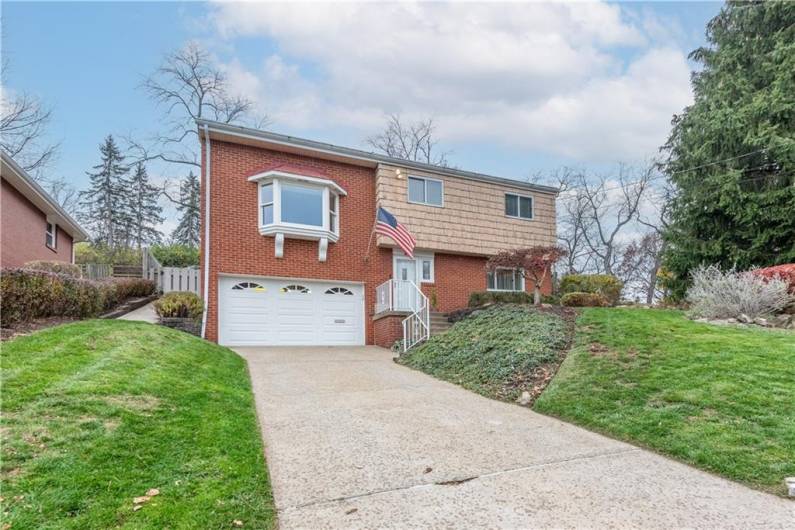 This home is located on a quiet, dead end street.  Off street parking for at least four between the garage and the driveway.